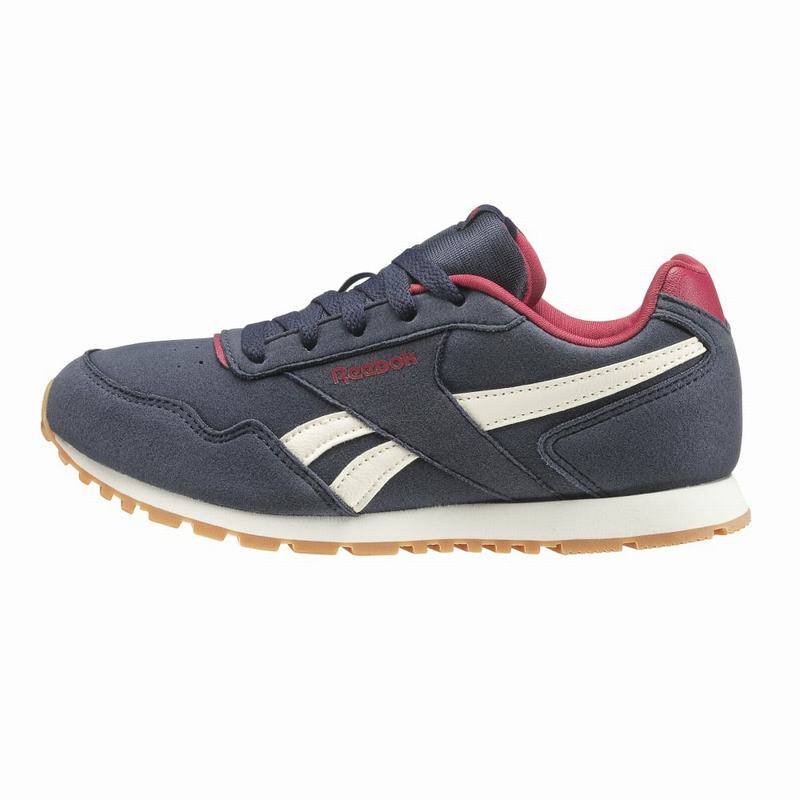 Reebok Royal Glide Suede Tenisky Chlapcenske - Námornícka Modrá/Biele IQ1758KW